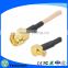 Standard SMA male to straight angle MCX male with RG316 cable 30cm pigtail cable