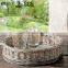 willow and wood tray