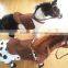 walking toy horse kid riding horse toy on wheels with ASTMF standards
