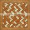 Wooden rustic light color tiles 600*600 glazed floor wooden tiles