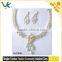 Wholesale New Design Pearl Rhinestone Necklace Set,Earring Set, Fashion Jewelry Sets.