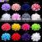 4.5INCH,15COLORS Hair Accessories For Baby Girls Shabby Chiffon Flower Tulle Lace Layered Flowers,YDKM13