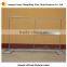 6 foot height cheap price chain link fence / construction chain link fence panel with cross brace