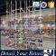 hot sale retail store wooden floor shoe display stand