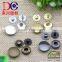12.5MM China Wholesale Button Factory Directly Coat Fastener Fabric Snap Button for Coat