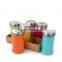 Colored Sugar Shaker Glass Spice Bottle With Escape Unpunished