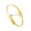 316l stainless steel jewelry 18k gold cuff bangle