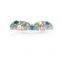 New Fashion crystal Rhinestone 5 Color hair barrette clip Hairpin