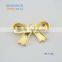 metel bowknot label for purse zinc alloy accessories for bags or shoes wholesale