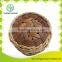 Rattan round kitchen basket for fruit
