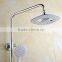 New style shower set,chrome plating brass rainfall shower set