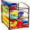 3 Tiers Metal Kithen Wrap Organizer Rack