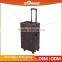 SUNRISE Wholesale Beauty Professional PVC Material Train Trolley Makeup Case With Lighted Mirror