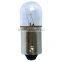 white glass motorcycle bulb T8.5