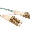 10Gb multimode 50/125 OM3 coring LC Aqua duplex fiber optic patch cord/patch cable/patch lead