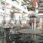 Automatic bottled milk/juice/yogurt filling machine with aluminium film sealing/HDPE bottles filling line