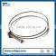 Electro plated galvanized carbon steel double wire hose clamp