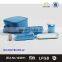 Insulted Bag with 2 Tier Lunch Box and 4 Side Lock Cup