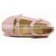 Wholesale OEM Suede Leather Pretty Princess Pink Shoes for Girls