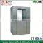 Stainless steel class 100 air shower supplier