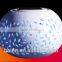 Ceramic Colour Changing LED Solar Filigree Light Globle Ball Pot Table Lamp