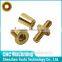 Brass small precision turned parts from shenzhen cnc workshop