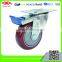 100mm Ball bearing polyurethane caster wheel for industry