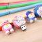 Pokony Cat Animal Shape PVC Usb Flash Drive Thousands Models,Custom Promotional Gift Memory Stick with Metal Case