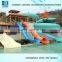 2015- 2016 Water Play Equipment Fiberglass Water Slide Tubes Fiberglass Pool Double Slides