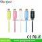 Guoguo wholesale phone charger colorful round all in one usb data cable for cellphones