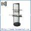Metal Rotating Store Display Stand With Hooks HSX-S714 Rotating Wire Display Stands