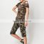 Hot sale custom camo shirt and pants for women girls shirt and pant pieces