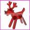 Laser engraved acrylic christmas ornaments for promotion