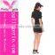 Custom Made Hot Sell And Cheap Uniforms Woman Black Military Uniforms