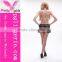 Top selling woman cheap lingerie black sexy inner wear with bowknot