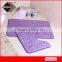 high quality embroidery memory foam bath mat for bathroom