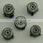 color metal bullet button kit for Xbox One 1 Controller Real Nickel 9mm Bullet Buttons ABXY Mod button Kit