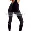 High End Customized Women Professional Cycling tights long pants with pad and bib