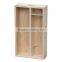 Top grade gift packing decoration customized unfinished natural wooden wine box