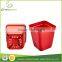 Creative Colorful Mini Flower Square pot Wholesale Flower Pots Small Gardening Plastic Pots