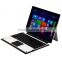 For microsoft surface pro 3 tablet pc case with keyboard and touchpad