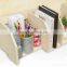 Quite Useful Bookcase Or Shef On The Desk With PB/MDF Materials