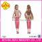 Happy Family Beautiful Jointed Girl Dolls 4 inch and 11.5 inch Small Plastic Toy Figures Custom Dolls House Furniture