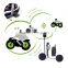 2 pcs V2-500 Motorcycle Moto Bluetooth Helmet Headset Intercom Intercomunicador de motos Headphone for 2 Riders