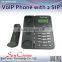 SC-9076-PE Promotion IP Phone with PoE with 2 SIP, LED for call and message waiting indication