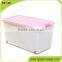 Plastic Clothes Storage Box With Wheels