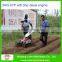 Rototiller Ridging In Sweet Potato Field