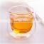Hand Made Borosilicate Glass Tea Cup Double Wall Glass Cup in Stock,small Order Can be Accept