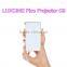 Best Selling Pico Projector / Mini LED Projector / Cell Phone Projector C9 With 5000mAh Built-in Battery