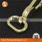 Safety zinc alloy swivel snap hook for handbag/bag/key ring